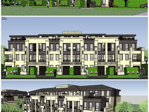 精品欧式风格多层住宅别墅 从SU模型到景观庭院的完整设计解析