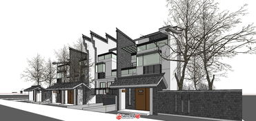 探寻中式住宅建筑之美 SketchUp吧与SU模型库精品区的设计灵感